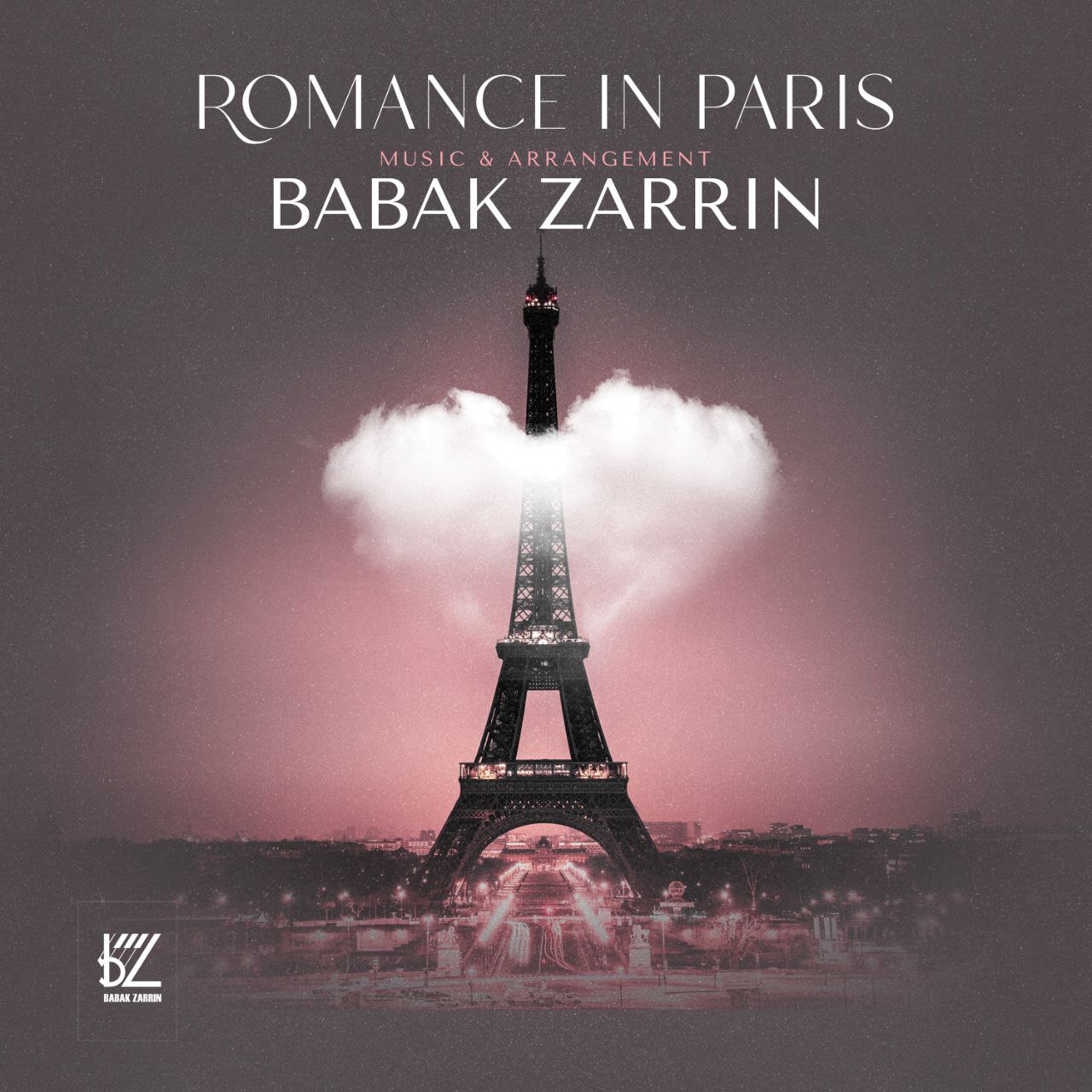 آهنگ عاشقانه ای در پاریس از بابک زرین